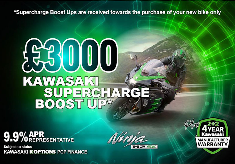 Boost Your Purchase with Kawasaki!